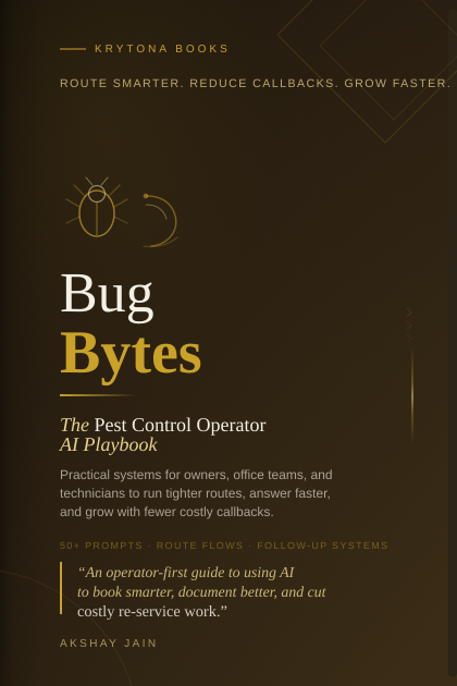 Bug Bytes: The Pest Control Operator’s AI Playbook
